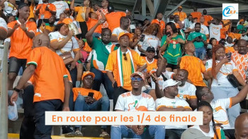 CAN 2023: En route pour les quarts de finale / Ambiance Tribune, Côte d'Ivoire - Sénégal
